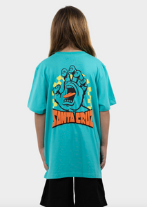 SANTA CRUZ SC Arch Check Hand Tee | Abbey Road Kaikoura