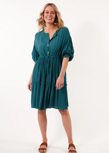 ISLE OF MINE Botanical Tie Dress | Abbey Road Kaikoura