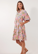 Load image into Gallery viewer, ISLE OF MINE Botanical Tie Dress | Abbey Road Kaikoura