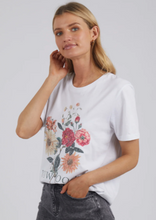 Load image into Gallery viewer, FOXWOOD Bouquet Tee White | Abbey Road Kaikoura