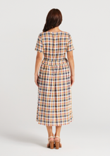 Load image into Gallery viewer, SEDUCE Brodie Dress Multi Check | Abbey Road Kaikoura