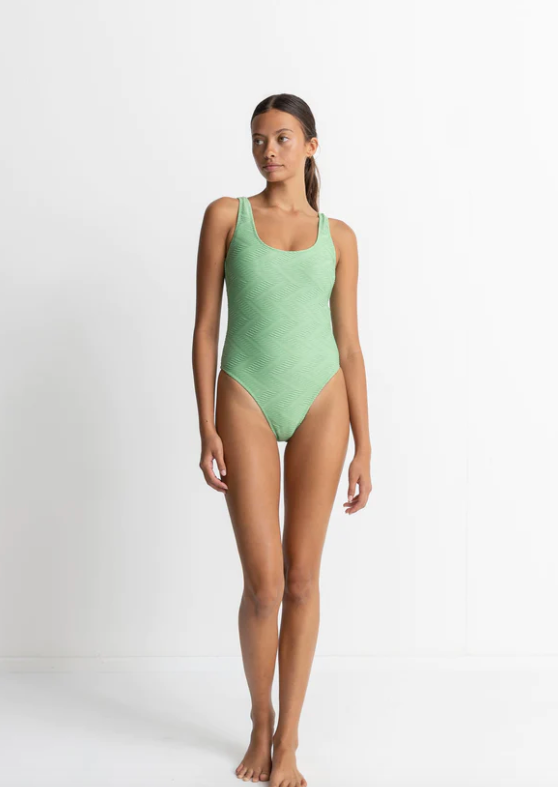RHYTHM Castaway Scoop Neck One Piece | Abbey Road Kaikoura