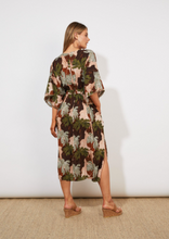 Load image into Gallery viewer, HAVEN Cayman Batwing Maxi Dress-Palms | Abbey Road Kaikoura