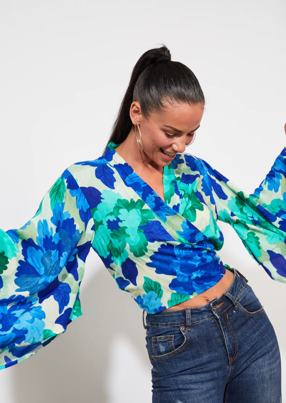 HAVEN Cayman Wrap Top | Abbey Road Kaikoura