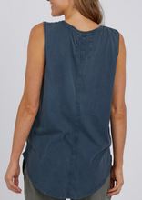 Load image into Gallery viewer, ELM Cloud Scoop Tank Navy | Abbey Road Kaikoura