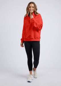 Collage Zip Crew Red | Abbey Road Kaikoura