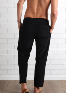 T & C Surf Whaler Cord Pant/Black |Abbey Road