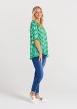 Load image into Gallery viewer, SEDUCE Dorothy Top Green | Abbey Road Kaikoura