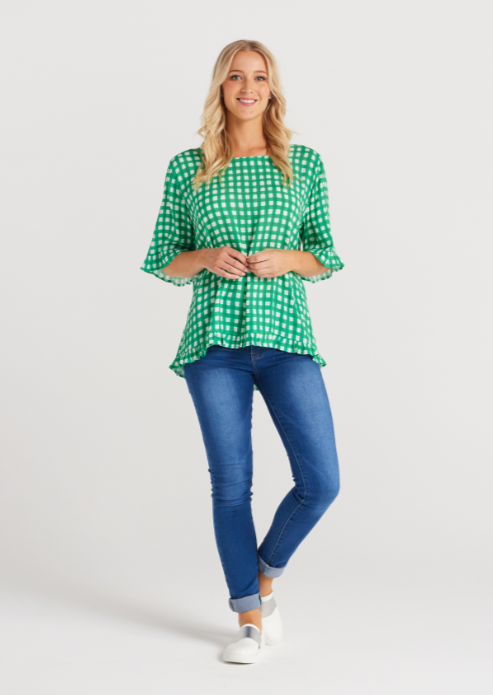 SEDUCE Dorothy Top Green | Abbey Road Kaikoura