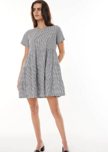 Load image into Gallery viewer, HUFFER Idyllic Milly Dress Navy/White | Abbey Road Kaikoura