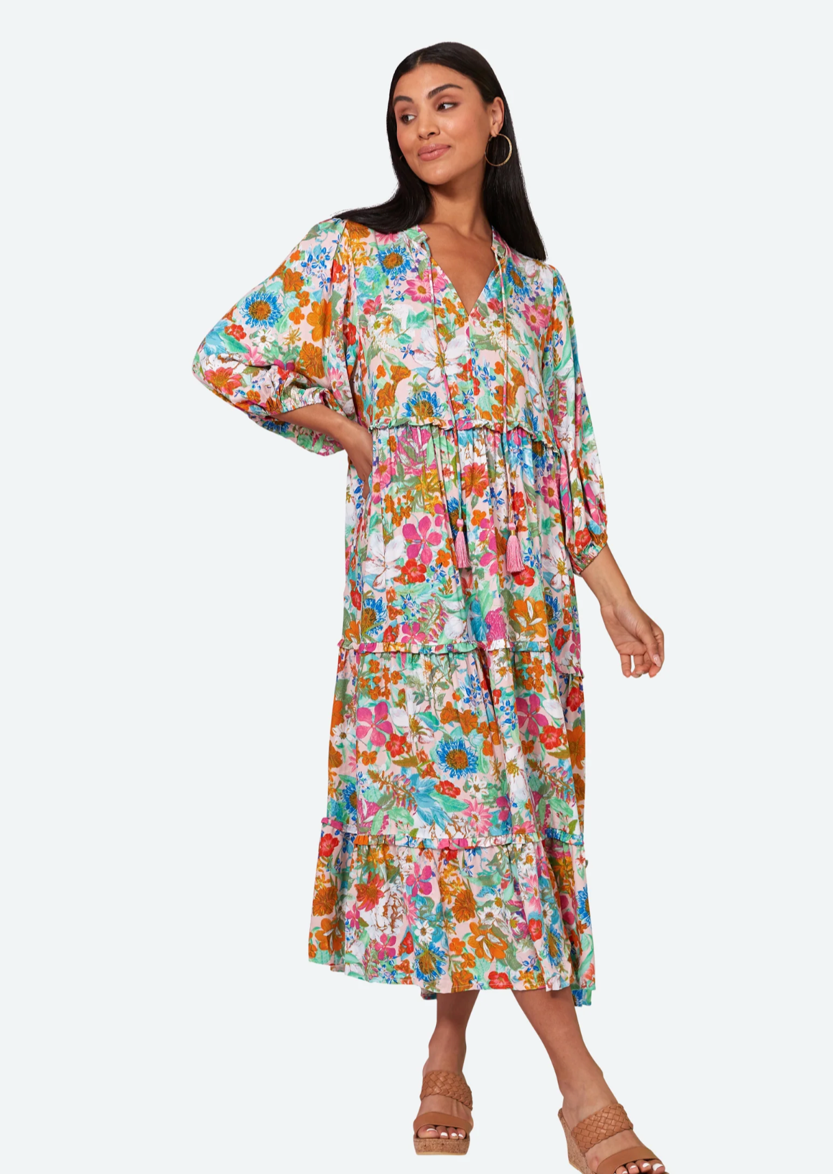 EB & IVE Esprit Tiered Dress | Abbey Road Kaikoura