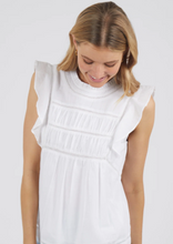 Load image into Gallery viewer, FOXWOOD Freya Top White | Abbey Road Kaikoura