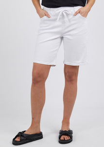 Gabby Bermuda Short White | Abbey Road Kaikoura 