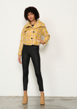 Load image into Gallery viewer, CAJU Jacket Gold plaid | Abbey Road Kaikoura