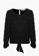 Load image into Gallery viewer, IVY &amp; JACK Grace Shirred Back Tie Top Black | Abbey Road Kaikoura