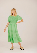 Load image into Gallery viewer, MI MOSO Violet Green Dress | Abbey Road Kaikoura