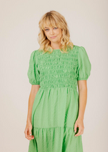 Load image into Gallery viewer, MI MOSO Violet Green Dress | Abbey Road Kaikoura