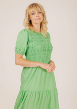 Load image into Gallery viewer, MI MOSO Violet Green Dress | Abbey Road Kaikoura