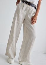 Load image into Gallery viewer, RE:UNION Island Linen Pleat Wide Leg Pant | Abbey Road Kaikoura