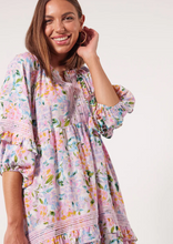 Load image into Gallery viewer, ISLE OF MINE Floral Lace Dress Salt Hydrangea | Abbey Road Kaikoura
