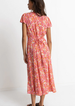 Load image into Gallery viewer, RHYTHM Luna Floral Cap Sleeve Midi Dress Red | Abbey Road Kaikoura