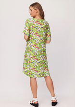 Load image into Gallery viewer, LEMON TREE Lydia Dress Green Print | Abbey Road Kaikoura