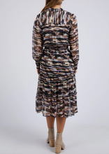 Load image into Gallery viewer, ELM Mala Abstract Dress | Abbey Road Kaikoura