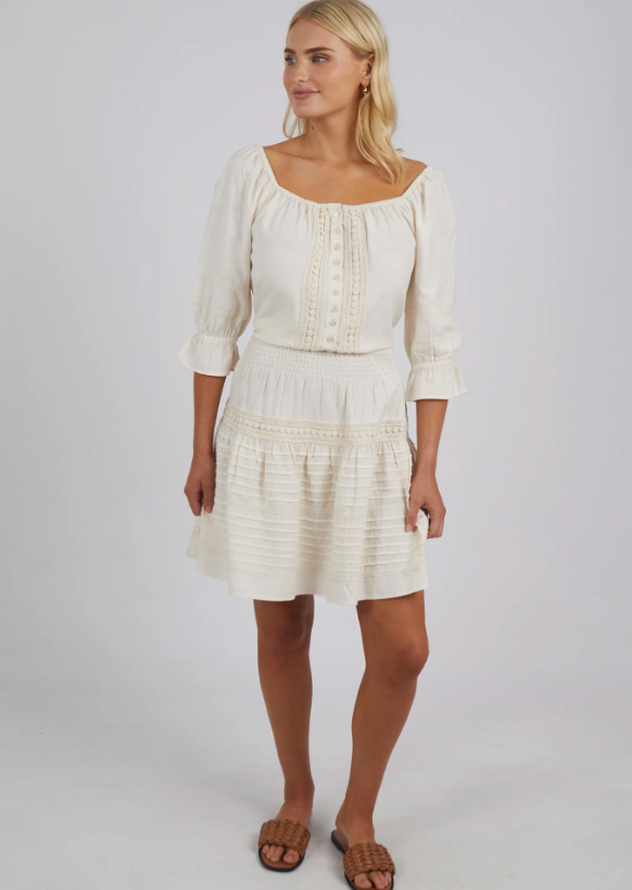 ELM Market Skirt Pearl | Abbey Road Kaikoura