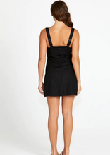 Load image into Gallery viewer, SASS Marnie Fitted Mini Dress Black | Abbey Road Kaikoura