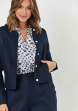Load image into Gallery viewer, NATURALS BY O&amp;J Linen Jacket | Abbey Road Kaikoura