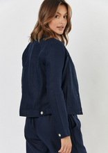 Load image into Gallery viewer, NATURALS BY O&amp;J Linen Jacket | Abbey Road Kaikoura