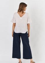 Load image into Gallery viewer, NATURALS BY O&amp;J Linen Pant Navy | Abbey Road Kaikoura