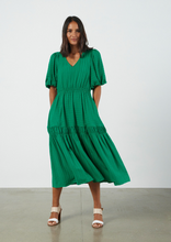 Load image into Gallery viewer, ET ALIA Olivia Dress Green | Abbey Road Kaikoura
