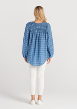 Load image into Gallery viewer, SEDUCE Parisa Top Blue | Abbey Road Kaikoura