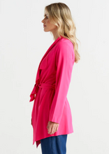 Load image into Gallery viewer, Betty Basics Porter Ponte Cardigan/Fushcia Pink | Abbey Road Kaikoura