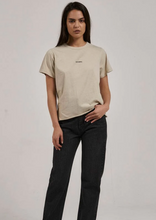 Load image into Gallery viewer, THRILLS Minimal Thrills Relaxed Tee Oat | Abbey Road Kaikoura