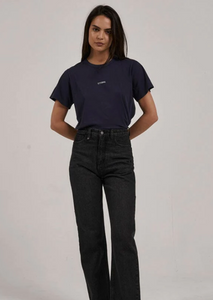 THRILLS Minimal Thrills Relaxed Tee Navy | Abbey Road Kaikoura