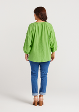 Load image into Gallery viewer, ZAFINA Sadie Top Green | Abbey Road Kaikoura