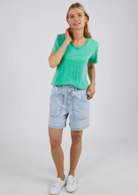 Load image into Gallery viewer, Foxwood Washed Sammy Tee Green | Abbey Road Kaikoura
