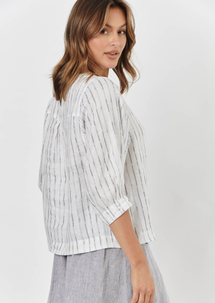 NATURALS BY O&J Linen Top Seagull | Abbey Road Kaikoura