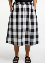 Load image into Gallery viewer, HOME LEE Delilah Skirt Gingham Check | Abbey Road Kaikoura