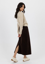 Load image into Gallery viewer, HUMIDITY Billie Cord Skirt - Cocoa | Abbey Road Kaikoura
