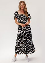 Load image into Gallery viewer, LEMON TREE Skylar Dress Black Daisy | Abbey Road Kaikoura