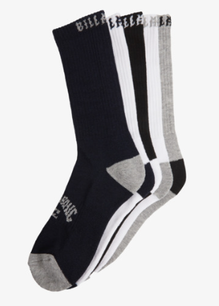 Sports Socks 5Pack | Abbey Road Kaikoura