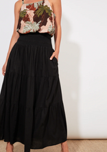 Load image into Gallery viewer, HAVEN Tanna Maxi Skirt Jet | Abbey Road Kaikoura