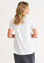 Load image into Gallery viewer, BETTY BASICS Luella Tee White | Abbey Road Kaikoura
