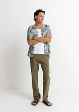 Load image into Gallery viewer, RHYTHM Tile SS Shirt Teal | Abbey Road Kaikoura