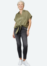 Load image into Gallery viewer, EB &amp; IVE Studio Tie Shirt Top | Abbey Road Kaikoura