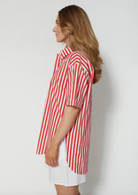 Load image into Gallery viewer, DEAR SUTTON Zain Shirt Red Stripe | Abbey Road Kaikoura