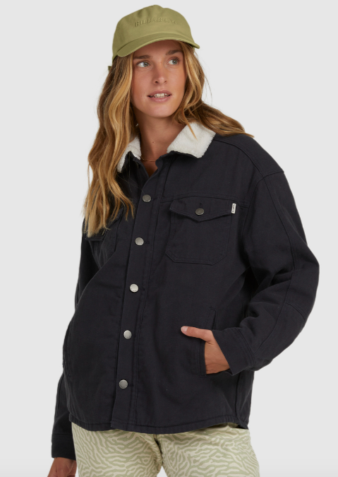 Billabong Cheeky Jacket / Off Black|Abbey Road